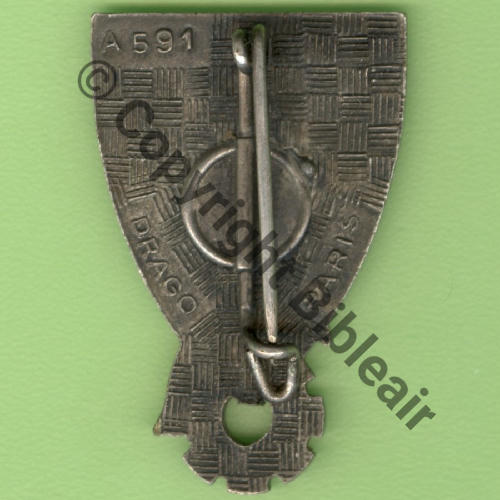 NIM  A0591 BA.726 NIMES  DrP+Past lisse Guilloche sauf marquage Mal peint Src.Y.GENTY 